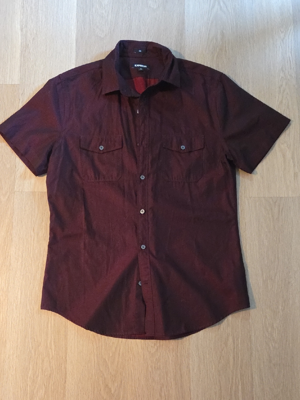 Express Men's Slim Fit Button Down Shirt